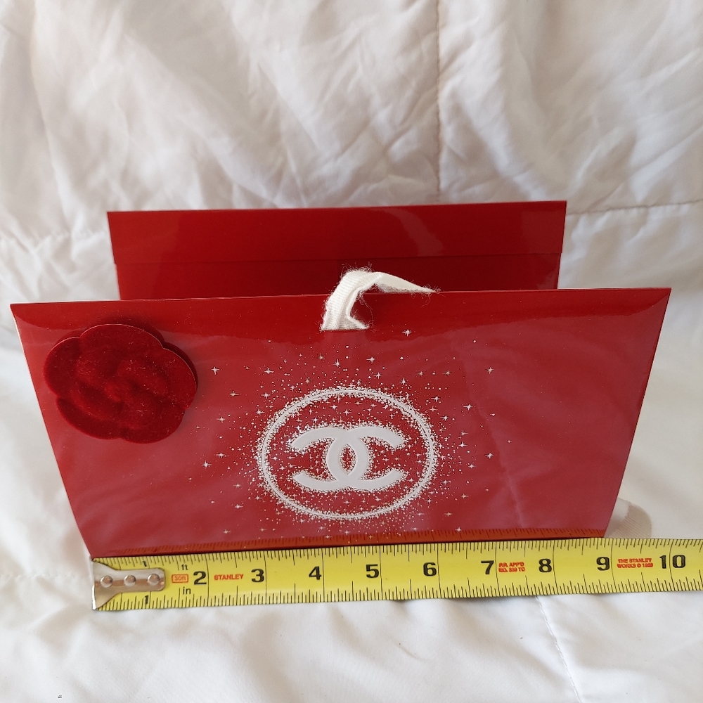 Chanel limited holiday foldable empty box